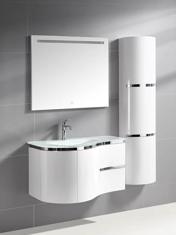 Gabinetes de tocador de baño de PVC KP-5808