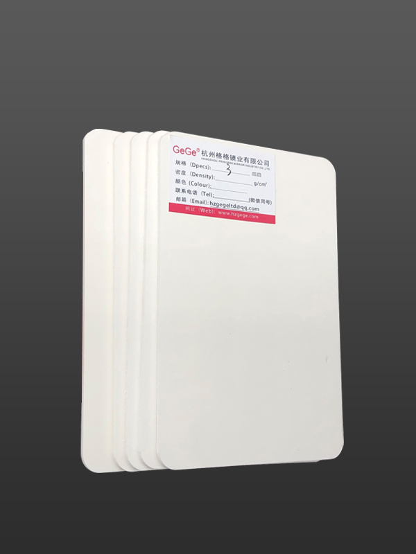 Tablero de espuma de PVC blanco impermeable con impresión UV de 3MM para laminado